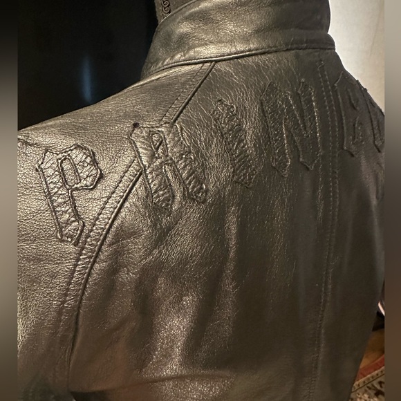 Rare Diesel Princess embroidered leather jacket M - Picture 1 of 7